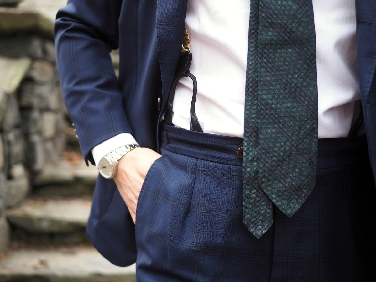 Bottle green tie for business wear - DressLikeA.com  Dress Like A