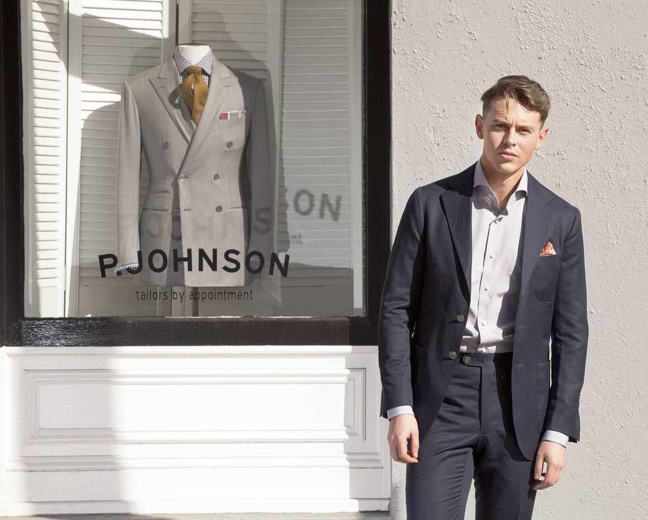 P.Johnson Tailors lookbook 2015