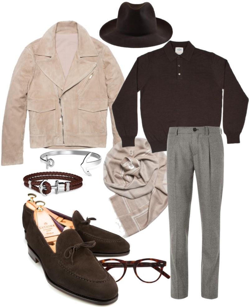 Fall inspiration - Suede jacket