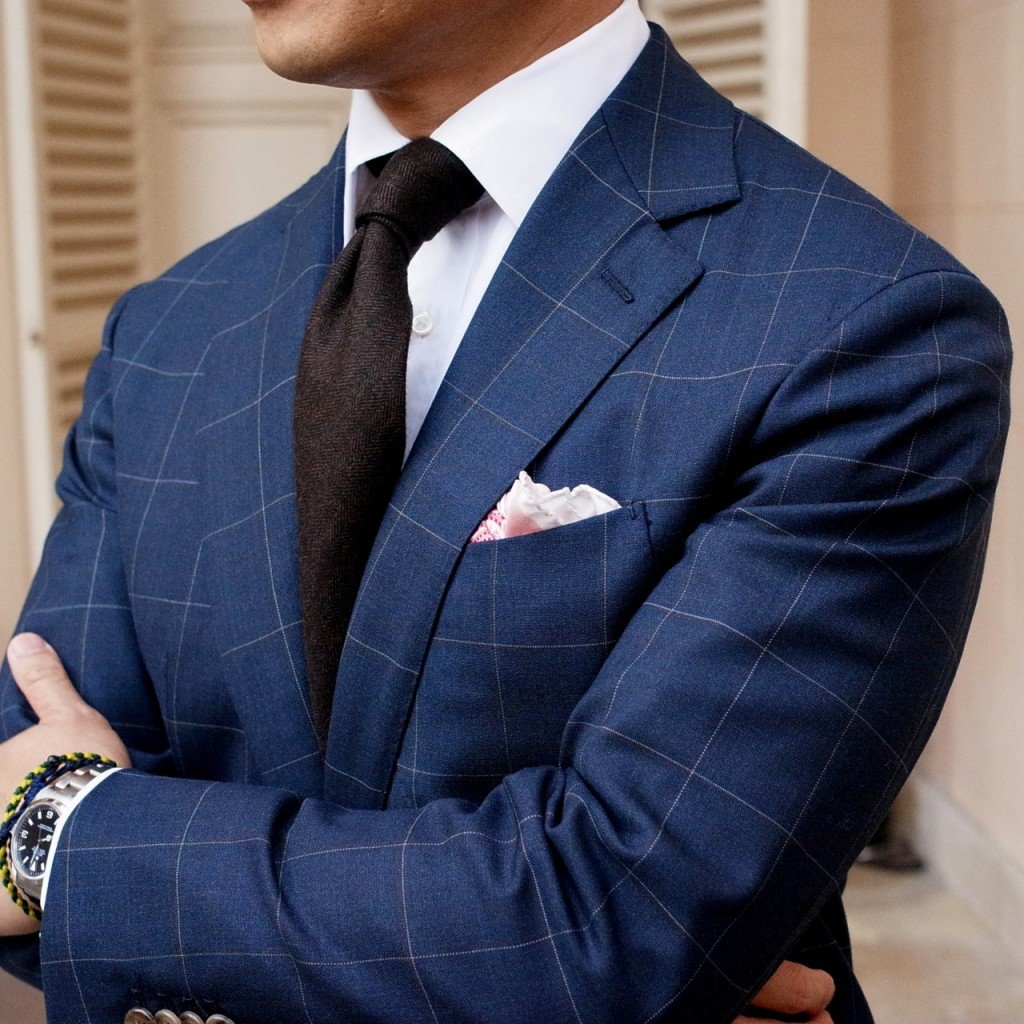 Weekend inspiration - 3x windowpane suit