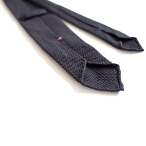 Black Grenadine Tie